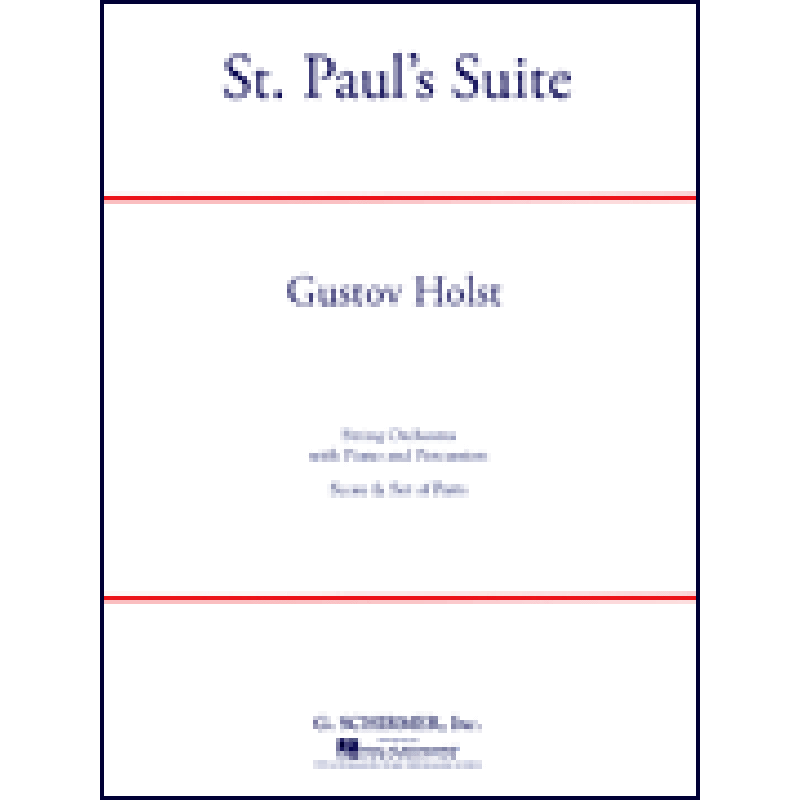 Titelbild für HL 50342170 - St Paul's Suite