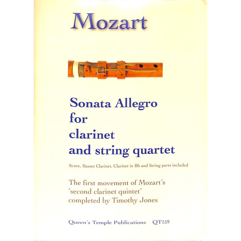 Titelbild für QT 159 - Sonate Allegro