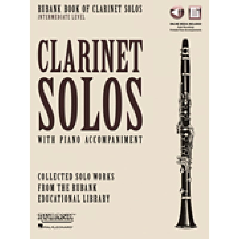 Titelbild für HL 160726 - Rubank book of clarinet solos