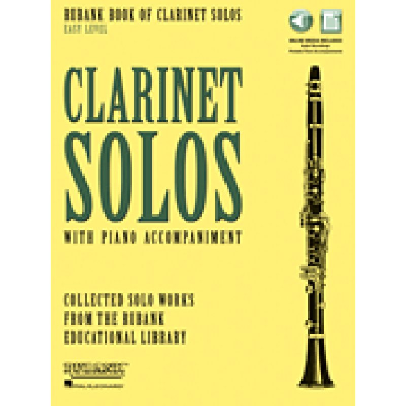 Titelbild für HL 160725 - Rubank book of clarinet solos