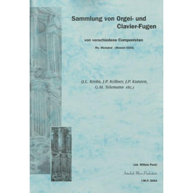 Titelbild für INTERLUDE 2044 - Sammlung von Orgel und Klavier Fugen