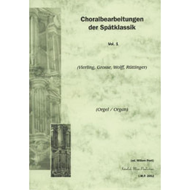 Titelbild für INTERLUDE 2052 - Choralbearbeitungen der Spätklassik 1