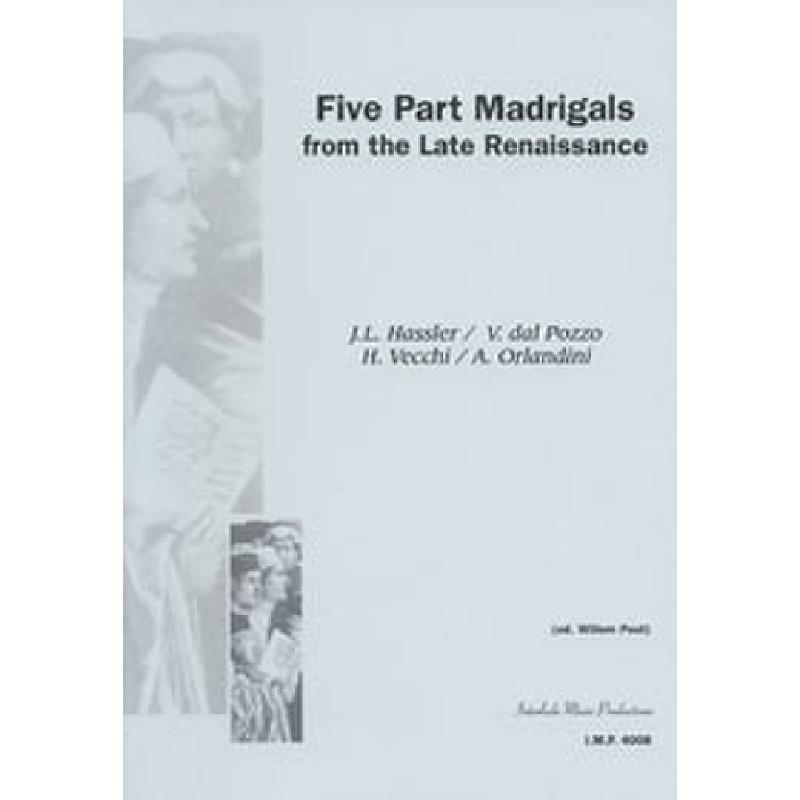 Titelbild für INTERLUDE 4008 - 5 part Madrigals from the late Renaissance