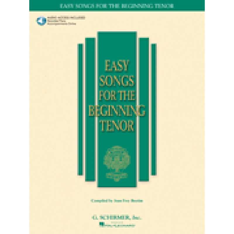 Titelbild für HL 50483758 - Easy songs for the beginning tenor