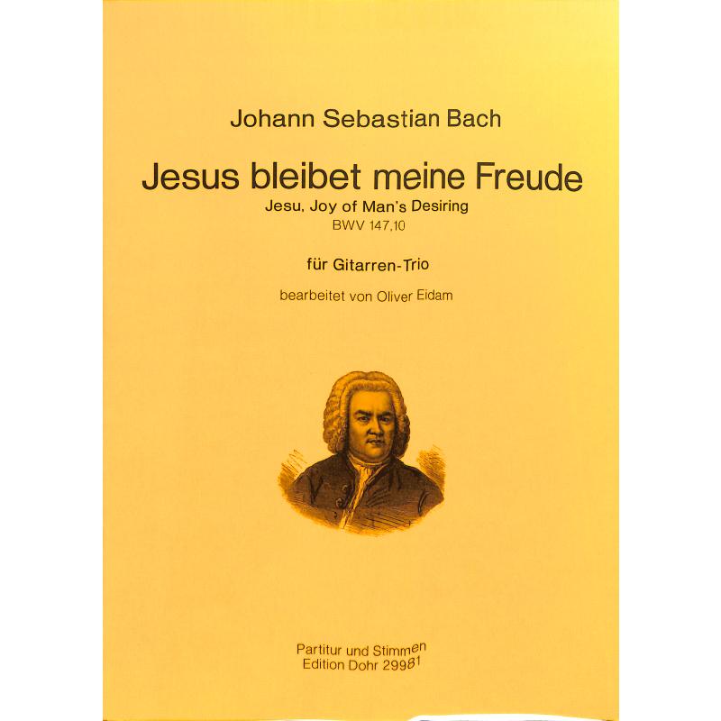 Titelbild für DOHR 29981 - Jesus bleibet meine Freude (Kantate BWV 147)