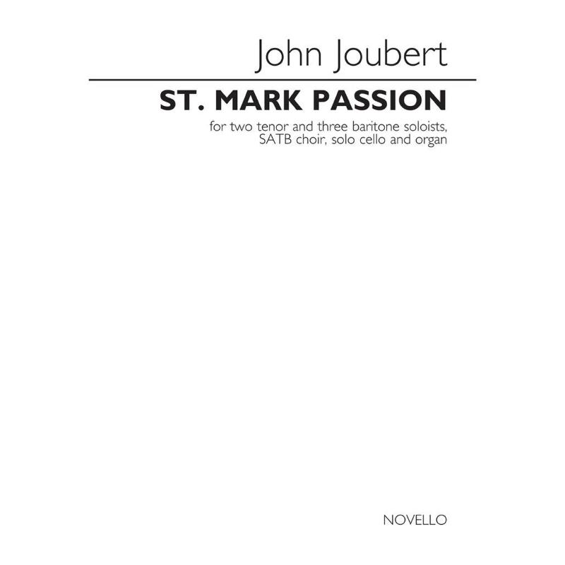 Titelbild für MSNOV 295757 - Saint Mark Passion | Markus Passion