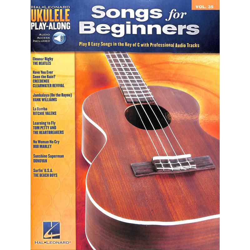 Titelbild für HL 129009 - SONGS FOR BEGINNERS