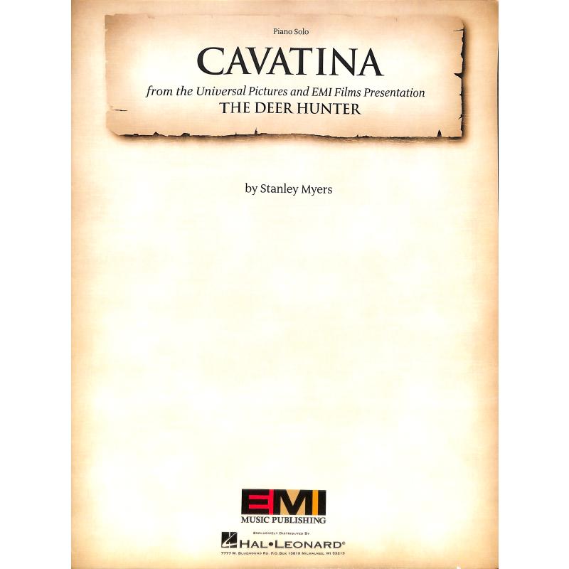 Titelbild für HL 294013 - Cavatina (aus The deer hunter)