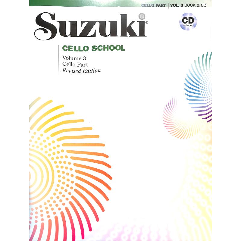 Titelbild für ALF 40703 - Cello school 3 - revised edition