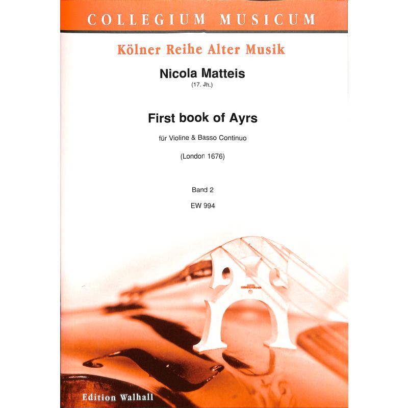 Titelbild für WALHALL 994 - SECOND BOOK OF AYRES