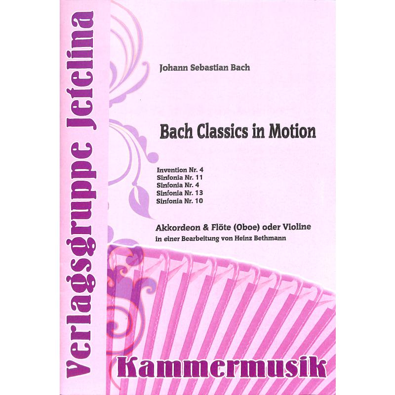 Titelbild für JETELINA 74100280 - Bach Classics in motion