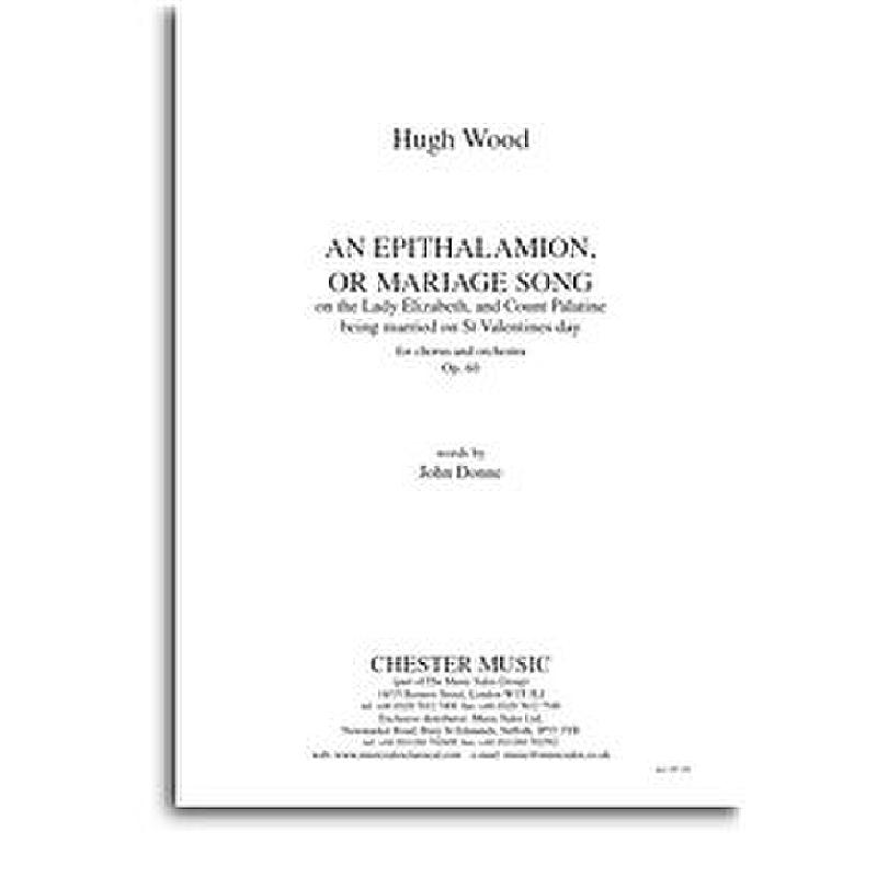 Titelbild für CH 83765 - An Epithalamion or marriage song