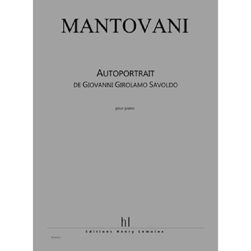 Titelbild für LEMOINE 29164 - Autoportrait de Giovanni Gerolamo Savoldo