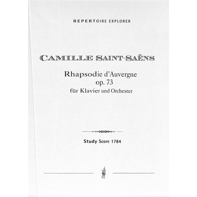 Titelbild für MPH 1784 - Rhapsodie d'Auvergne op 73