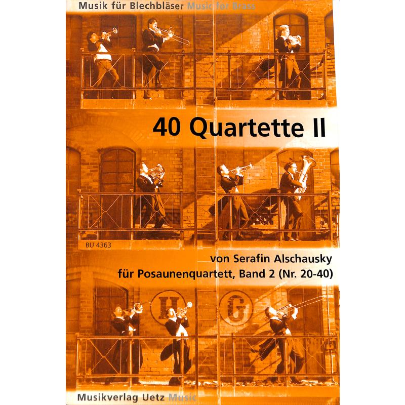 Titelbild für UETZ 4363 - 40 Quartette 2