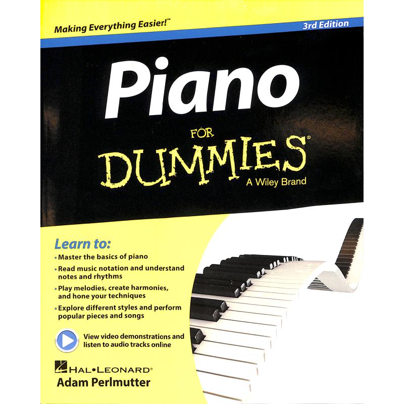 Titelbild für 978-1-118-90005-5 - Piano for dummies