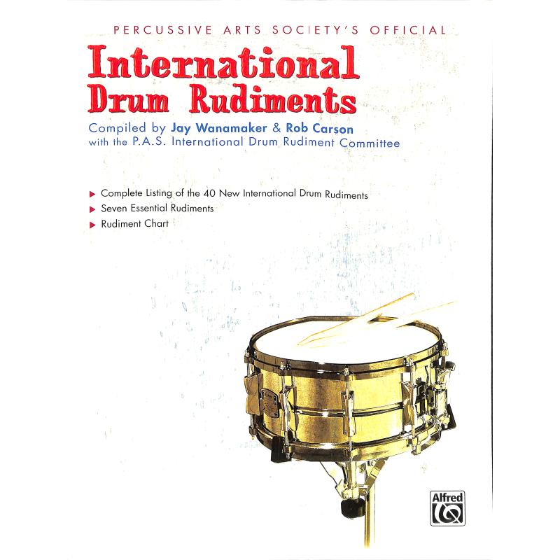 Titelbild für ALF 7216 - International drum rudiments