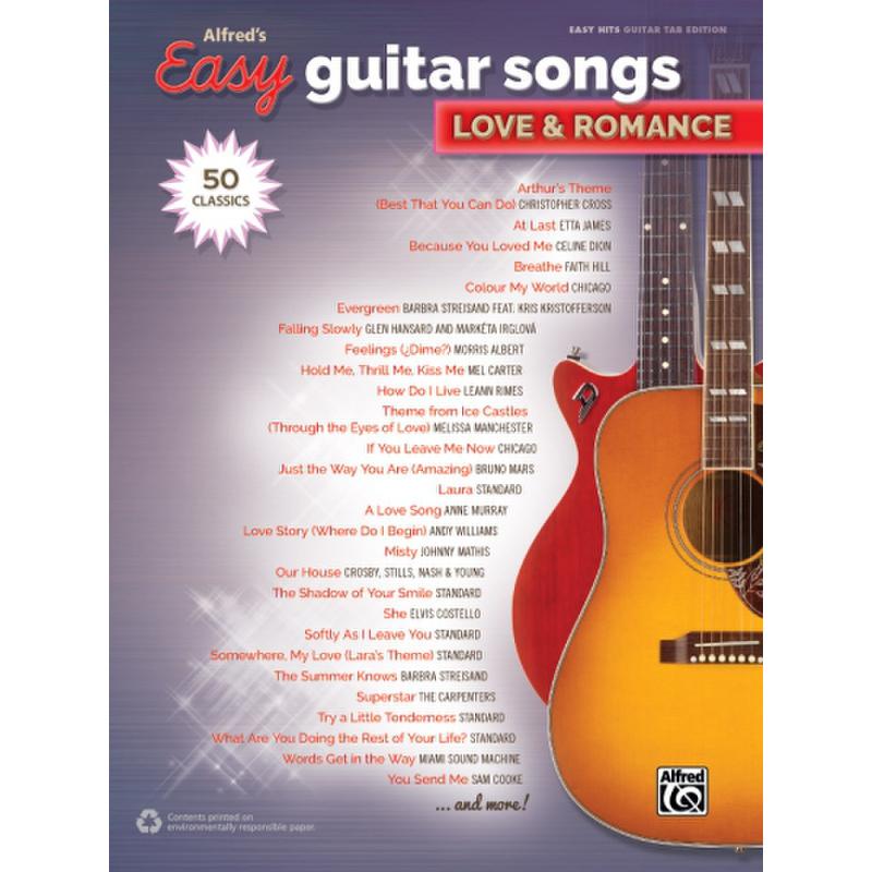 Titelbild für ALF 45245 - Easy guitar songs | Love + romance