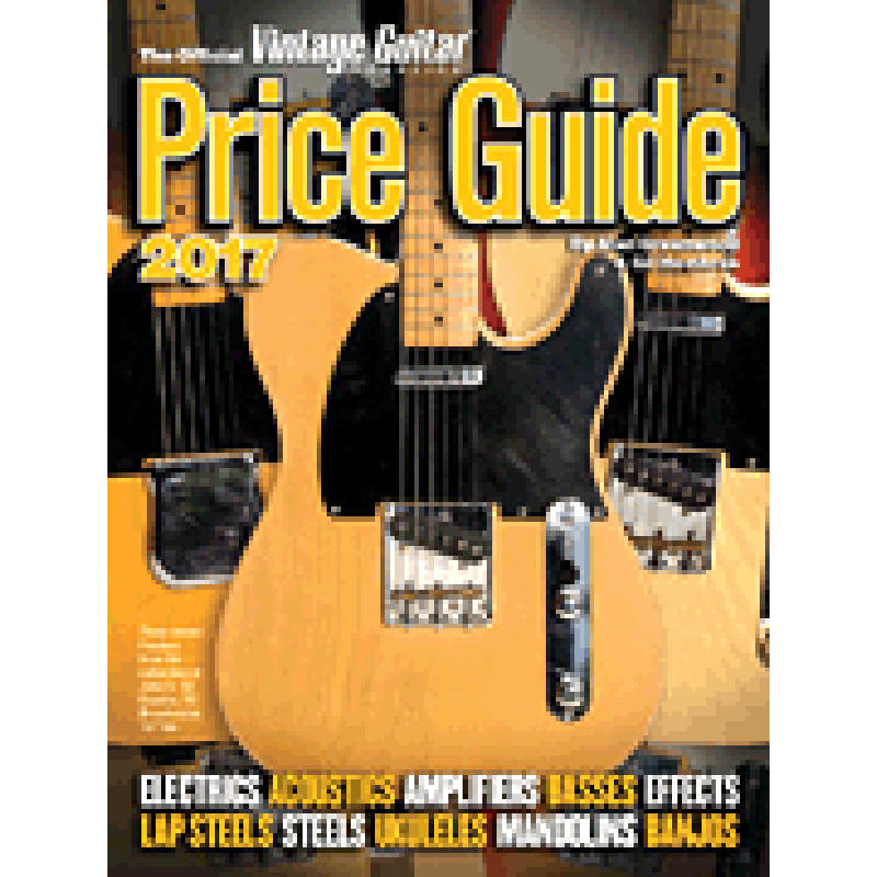 Titelbild für HL 196150 - The official Vintage Guitar price guide 2017