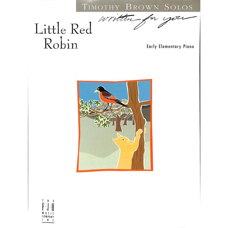 Titelbild für FJH -W9225 - Little red robin