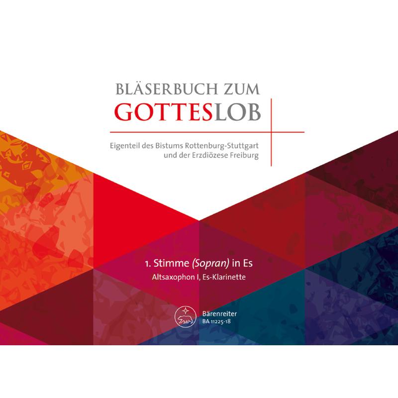 Titelbild für BA 11225-18 - Bläserbuch zum Gotteslob - Freiburg Rottenburg Stuttgart