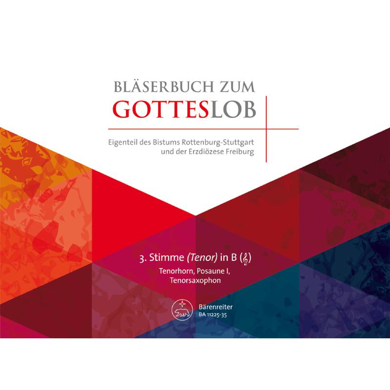 Titelbild für BA 11225-35 - Bläserbuch zum Gotteslob - Freiburg Rottenburg Stuttgart