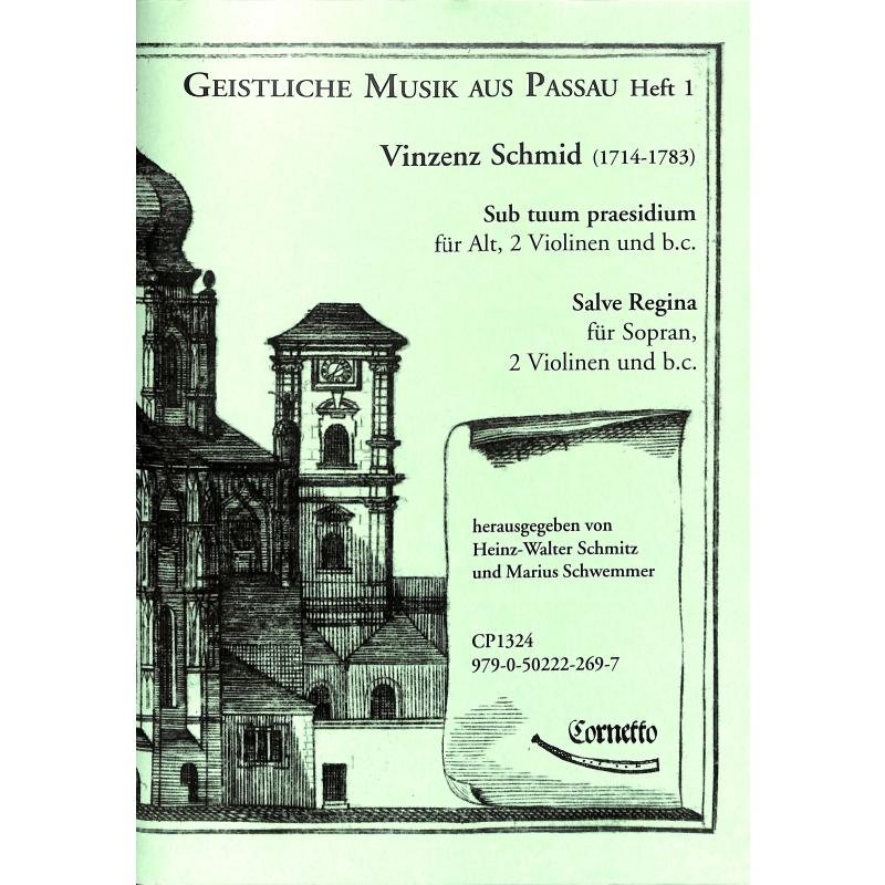 Titelbild für CORNETTO -CP1324 - Sub tuum praesidium | Salve Regina