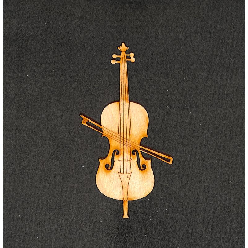 Titelbild für LA -B3-CEL61140-5 - HOLZ ANHAENGER CELLO