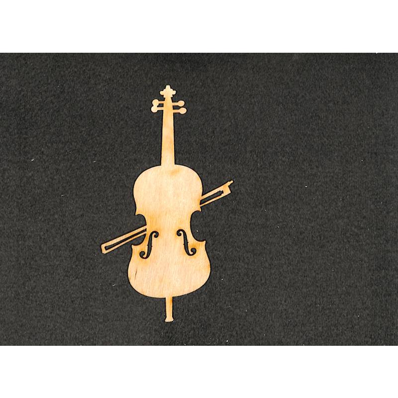 Notenbild für LA -B3-CEL61140-5 - HOLZ ANHAENGER CELLO