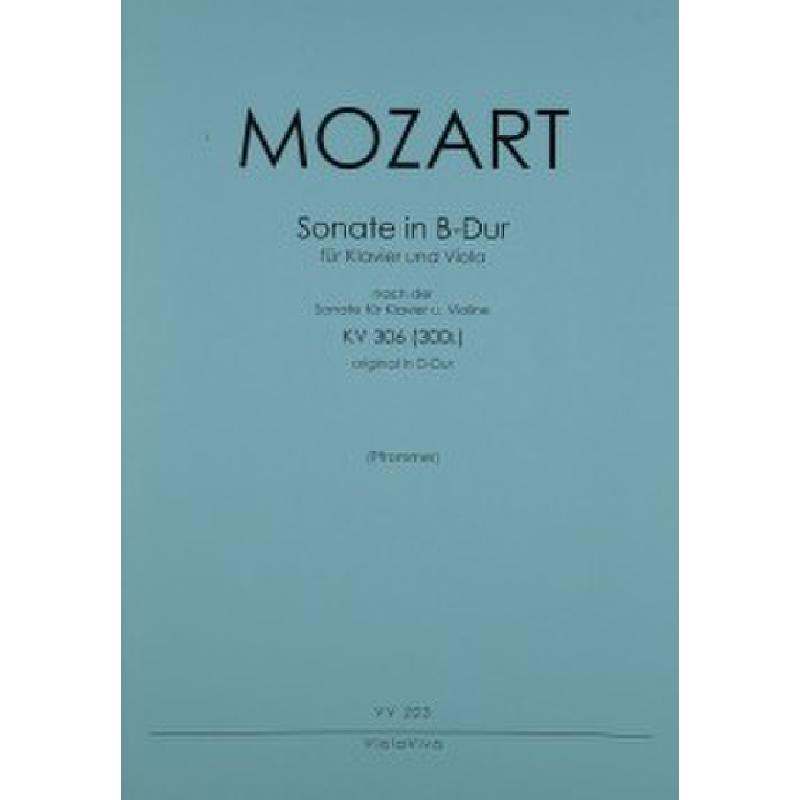Titelbild für VIOLAVIVA 203 - Sonate B-Dur