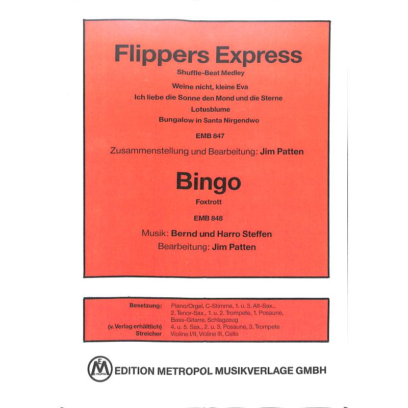 Titelbild für METEMB 847-848 - Flippers Express + Bingo