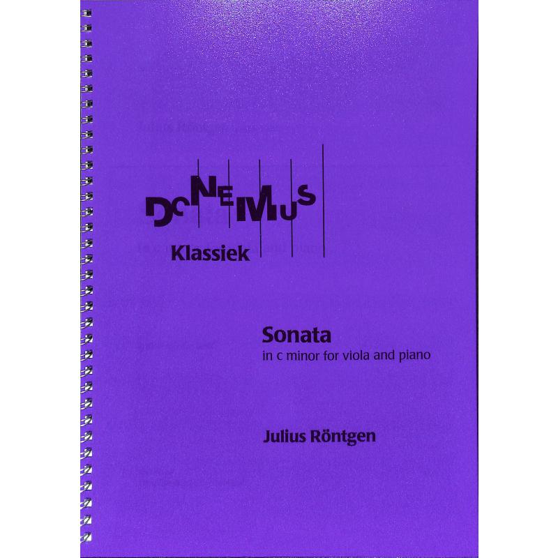 Titelbild für DON 11406S - Sonate c-moll