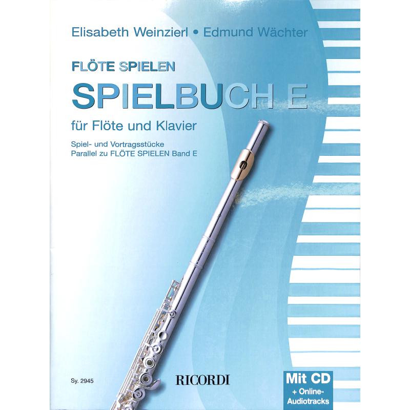 Titelbild für SY 2945 - FLOETE SPIELEN E - SPIELBUCH