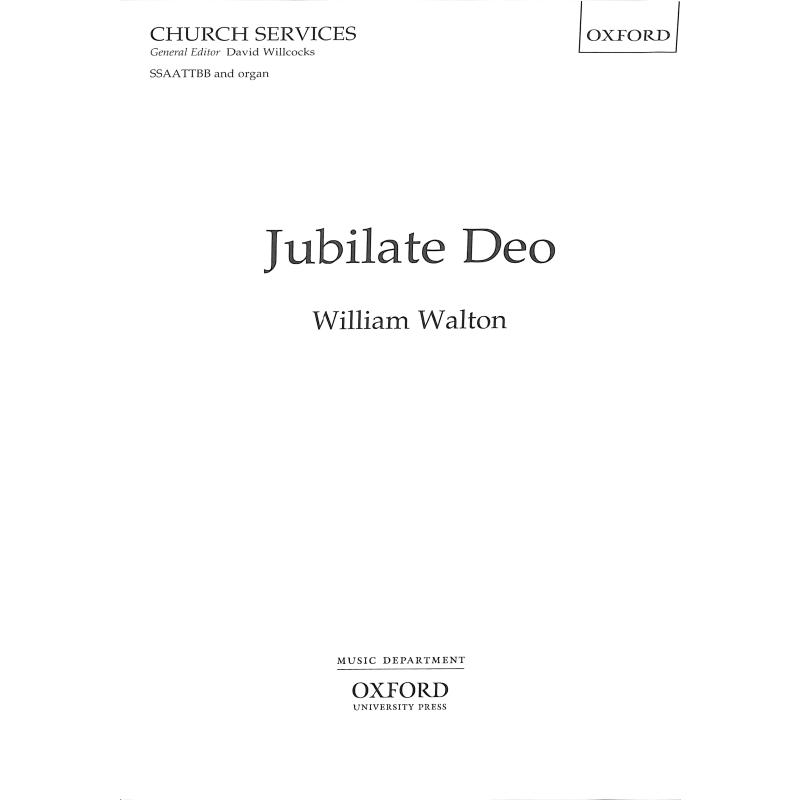 Titelbild für 978-0-19-359446-3 - Jubilate deo