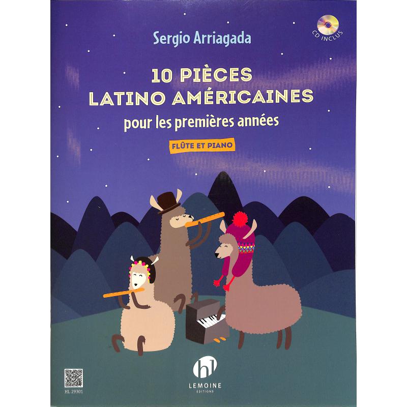 Titelbild für LEMOINE 29301 - 10 pieces latino americaines