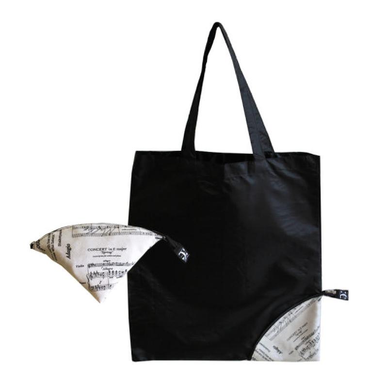 Titelbild für MG 1745 - Falttasche Notenzeile | TRAGTASCHE