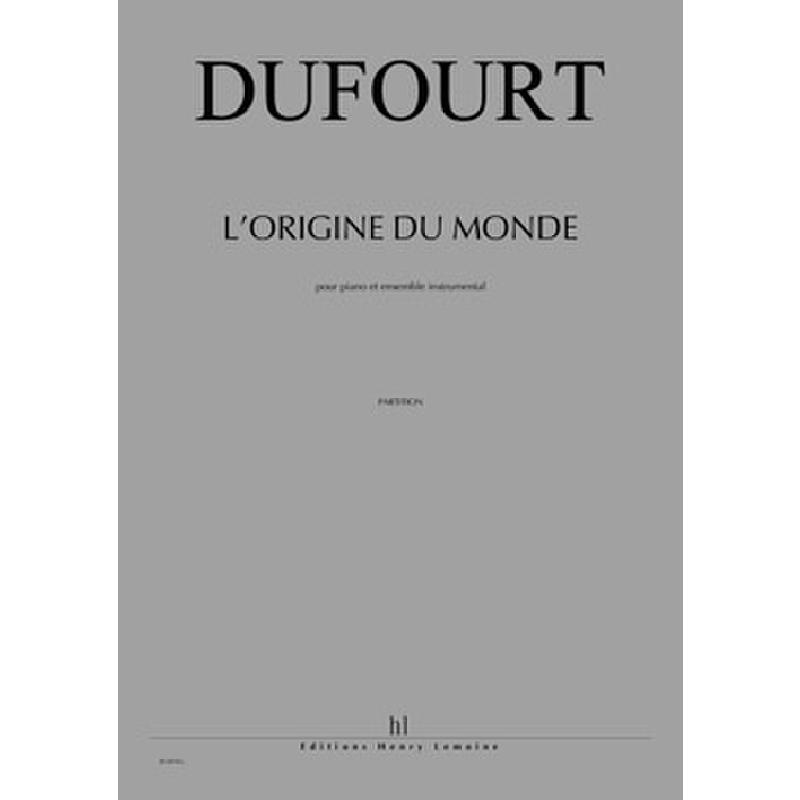 Titelbild für LEMOINE 28169 - L'origine du monde