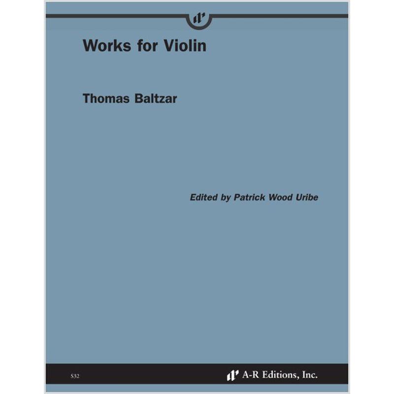 Titelbild für AREDITION -S032 - Works for violin