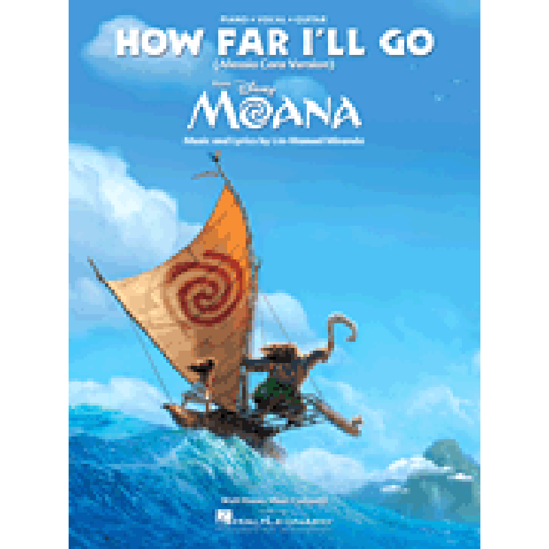 Titelbild für HL 217885 - How far I'll go (aus Moana)