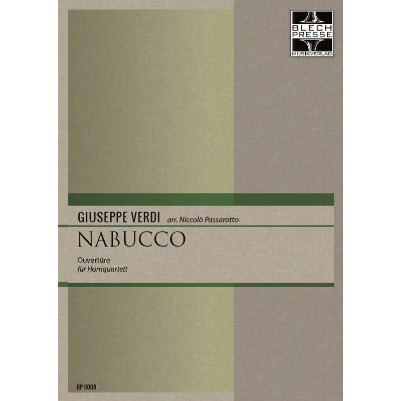 Titelbild für BLECHPRESSE 6008 - Nabucco - Ouvertuere