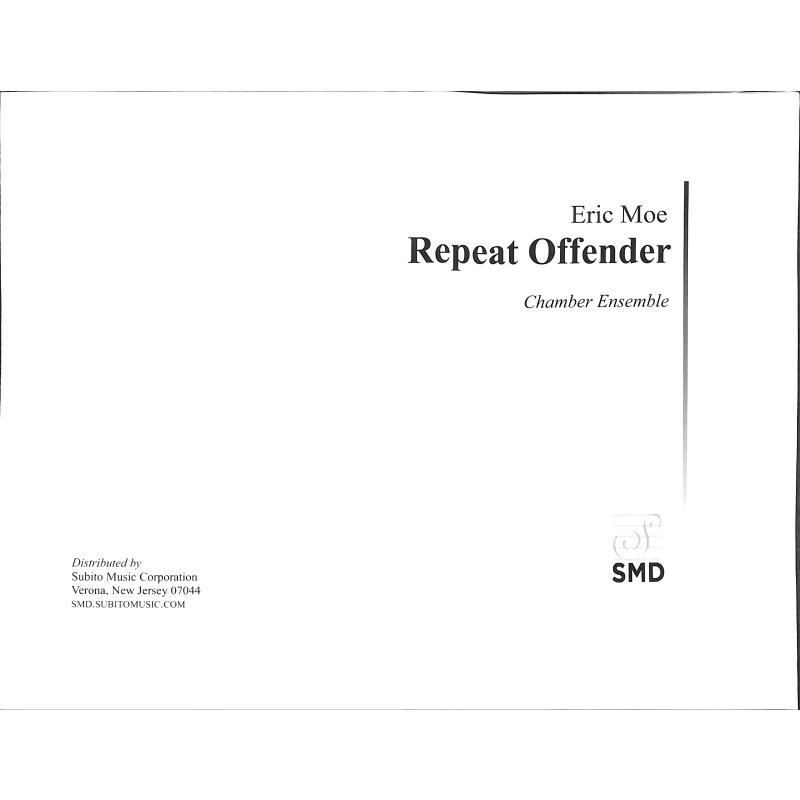 Titelbild für SUBITO 45001440 - Repeat offender