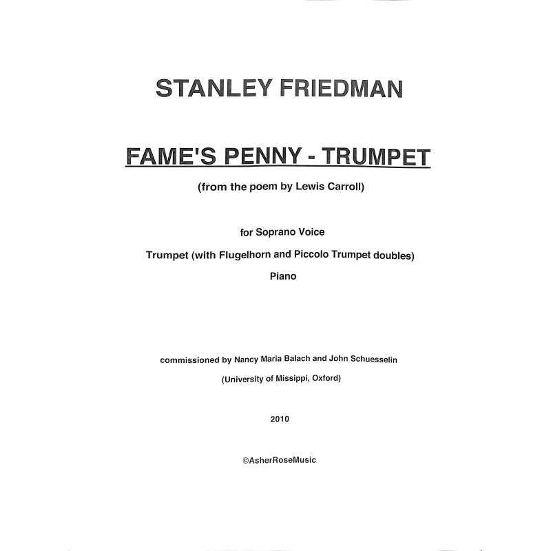 Titelbild für SUBITO 24100200 - Fame's penny trumpet