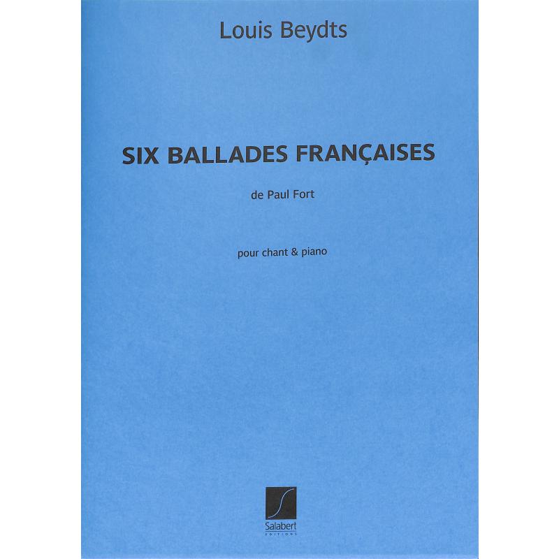 Titelbild für SLB 5984 - 6 Ballades francaises