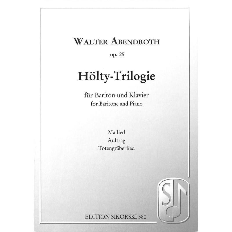 Titelbild für SIK 380 - Hoelty Trilogie op 25