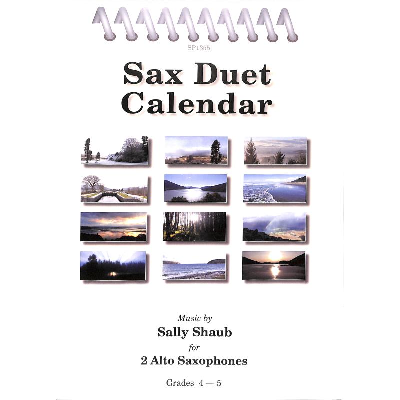 Titelbild für SPARTAN 1355 - Sax Duet Calendar
