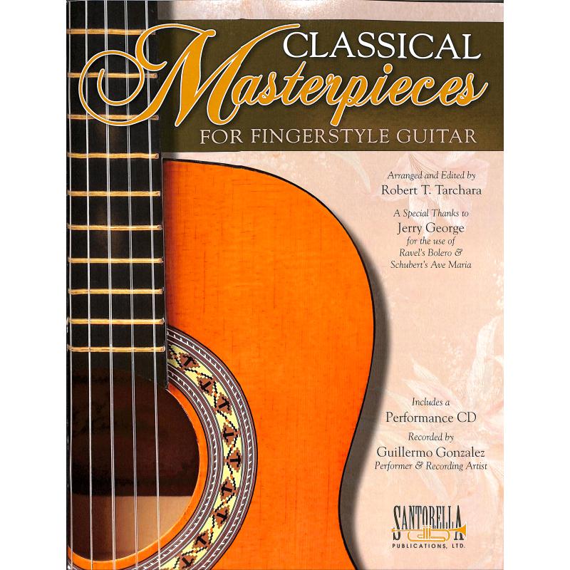 Titelbild für SANTOR -TS348 - Classical masterpieces for fingerstyle guitar
