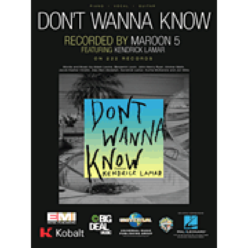 Titelbild für HL 221852 - Don't wanna know