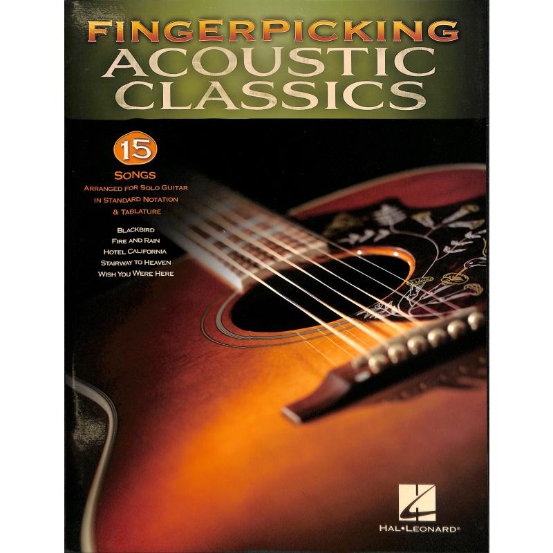 Titelbild für HL 160211 - Fingerpicking acoustic classics