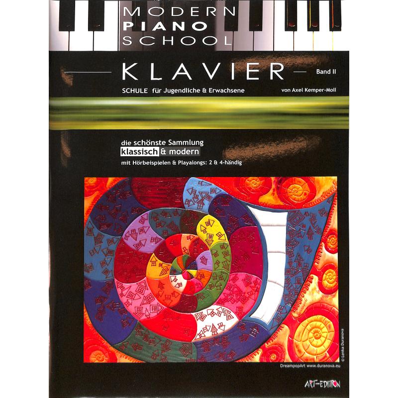 Titelbild für 978-3-947071-02-9 - Modern Piano School 2