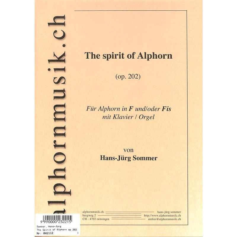 Titelbild für DIEWA -AH2112 - The spirit of Alphorn